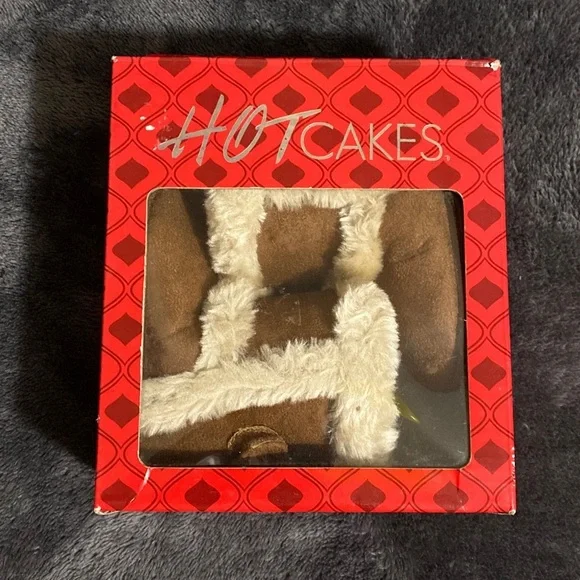 Cozy Brown Kids Boots Size 3 - Picture 7 of 8